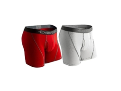 Paquete De 2 Calzoncillos Deportivos De Malla Para Hombre Exofficio, 6 Pulgadas, Tallas Estadounidenses.