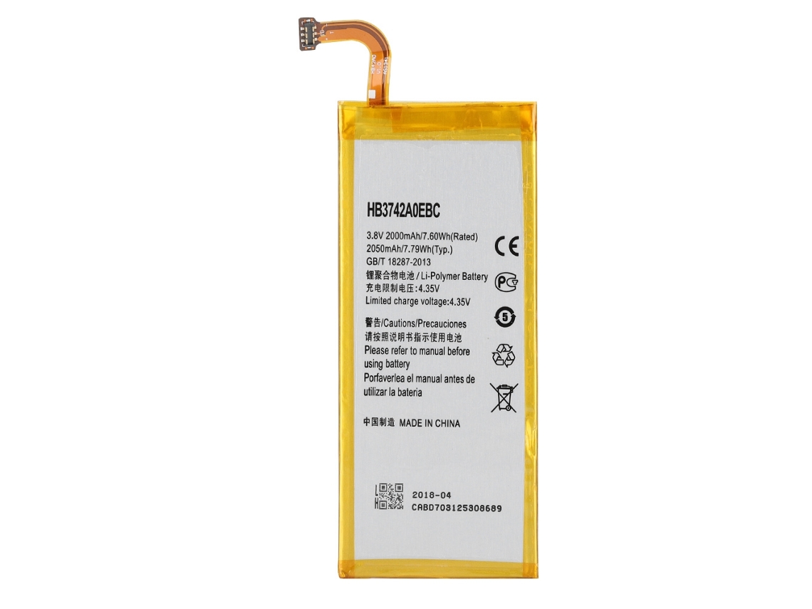 Batería De Teléfono Móvil De Repuesto 4.35v 2050mah Para Huawei P6