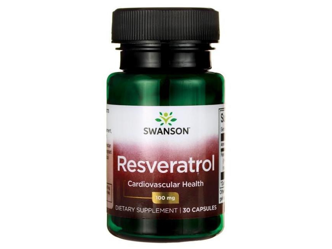 Resveratrol 100 Mg 30 Cápsulas SWANSON