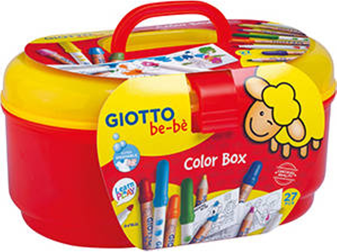 Kit para Colorear Bebé GIOTTO Be-Bè 12 Colores