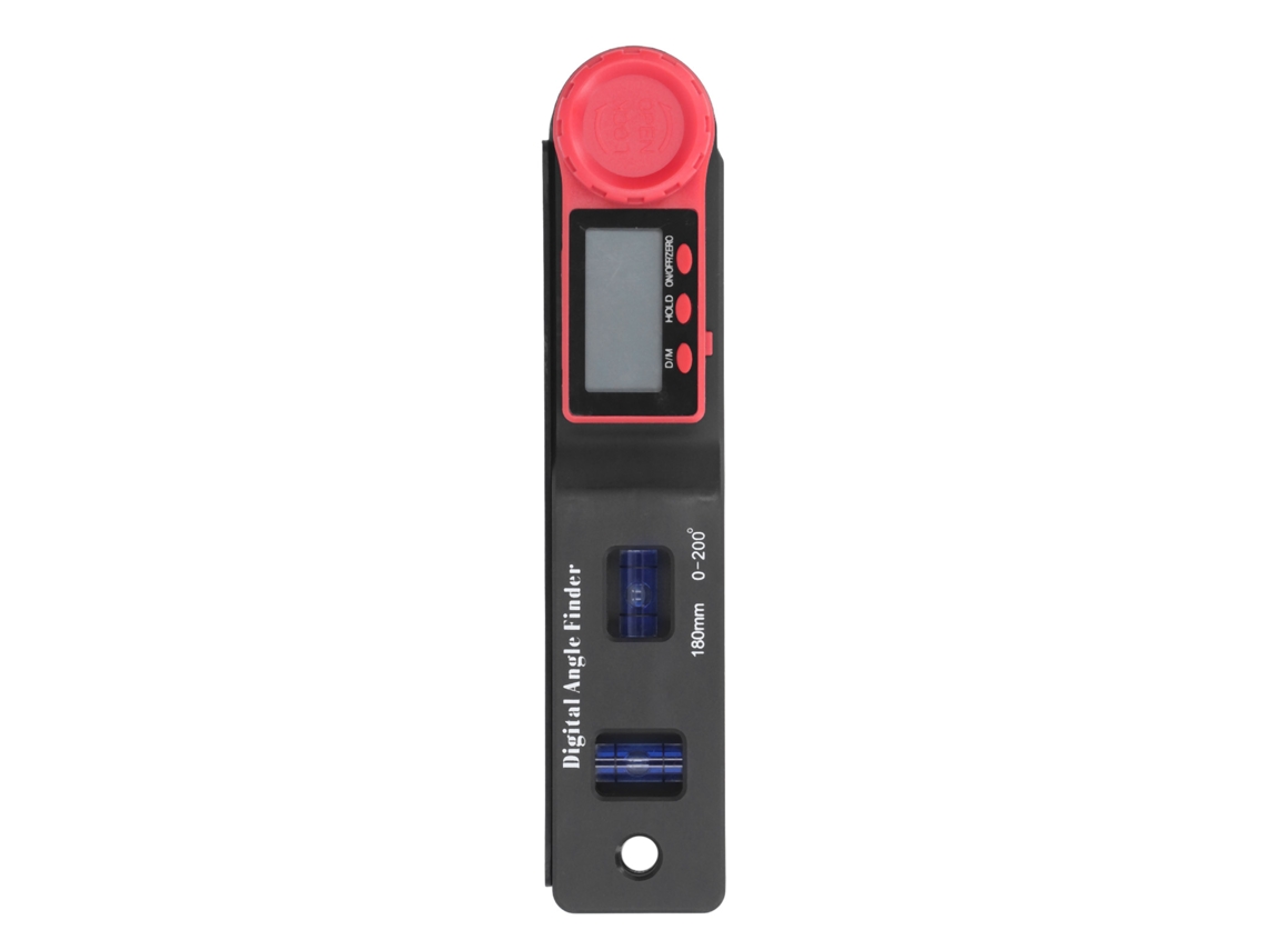 Medidor De Ángulo Digital 2 En 1 Con Pantalla Lcd Y Calibrador Vernier Para Carpintería.