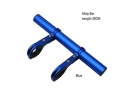 Soportes para manillar de bicicleta fabricados en aleación de aluminio, fibra de carbono y faros delanteros
