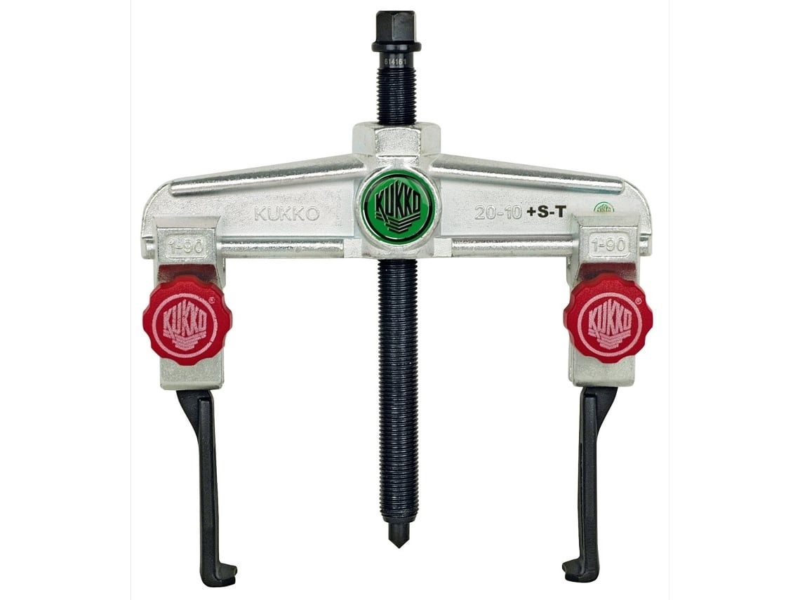 Kukko-20-2+S-Extractor de rodamientos universal de 2 patas para espacios angostos con regulación rápida (160x150 mm)