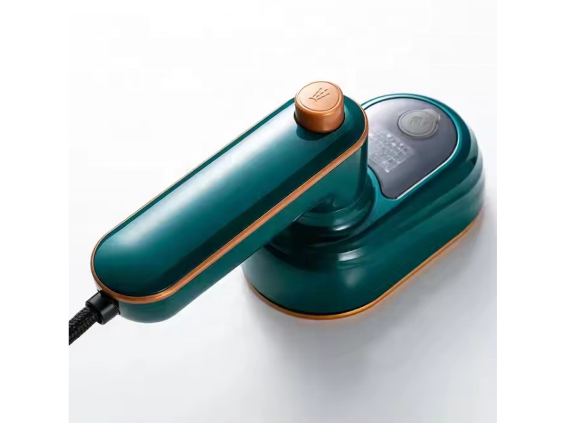 Miniplancha de vapor plegable portátil, versión actualizada, verde, estándar UE, Sfushos
