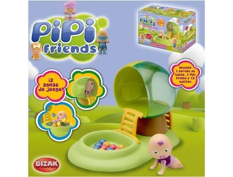 MuÁÂÁÂÁÂÁ±eca BIZAK Pipi Friends Playset Parque De Bolas (Edad MÁÂÁÂÁÂÁ nima: 3 AÁÂÁÂÁÂÁ±os)