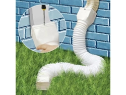 Extensiones flexibles para canaletas de lluvia con conectores de 3x4 y 2x3.