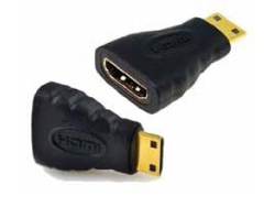 Adaptador HDMI APPROX appC18 miniHDMI/HDMI Negro