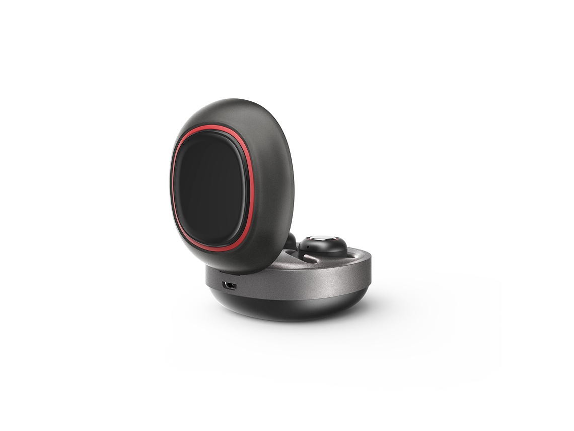 Auriculares Estéreo Inalámbricos Dodocool Con Estuche De Carga Resistente Al Sudor, Compatibles Con Siri Y El Asistente De Google, Color Negro.