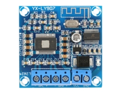 Placa amplificadora de audio Bluetooth Veloriskku TPA3166D2 50W*2 estéreo de doble canal 12-24VDC