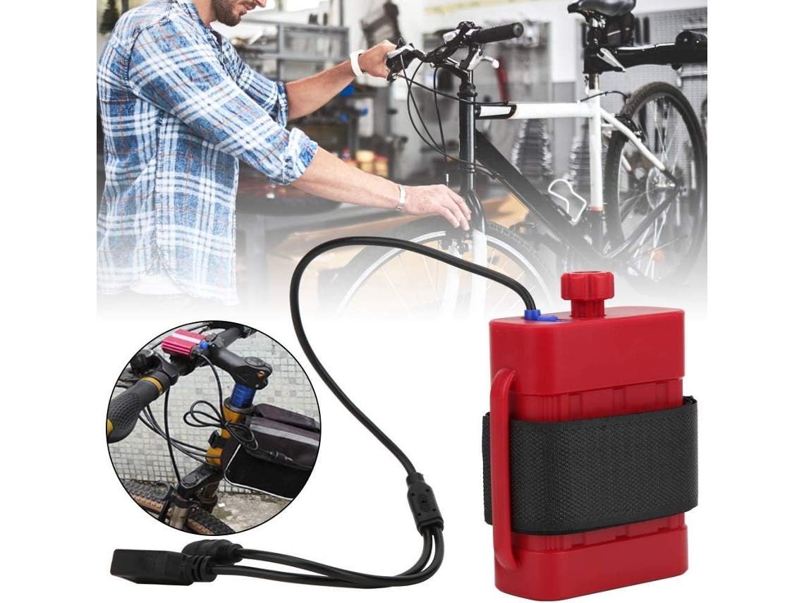 Estuche De Plástico Impermeable Para Batería 26650, Larga Duración, Para Ciclismo, Salida Usb, El