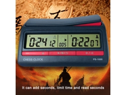 Reloj Digital De Ajedrez Con Temporizador Para Ajedrez Chino, Go Y Juegos De Mesa - 42 Reglas Preestablecidas