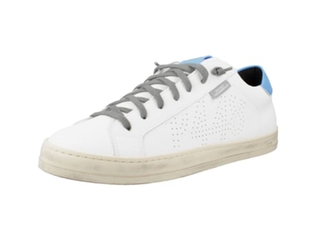 Zapatos de Hombre P448 Tecido Blanco (41)