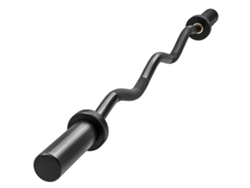 Barra Olímpica Acero 5cm 100kg Levantamiento Peso Gimnasio Fitness