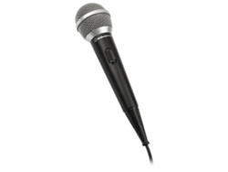 Micrófono dinámico Audio-Technica ATR1200X negro para grabación de voz y presentaciones en vivo