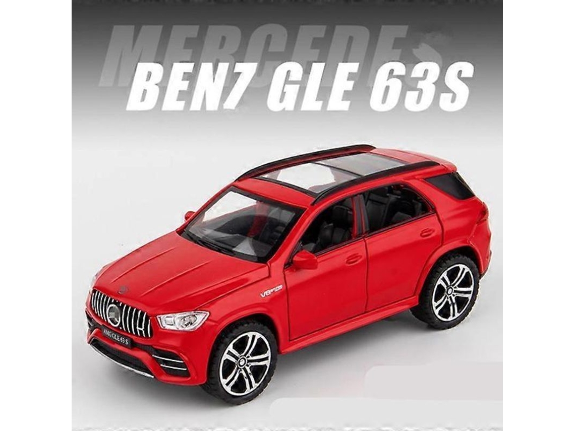 Coche De Aleación Gle 63s Coupé A Escala 1:32 Con Sonido Y Luz, Juguete, Regalo, Colección Infantil.