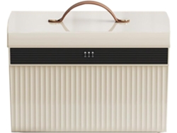 Caja organizadora con cerradura, caja organizadora de combinación de doble capa de Vayotoy