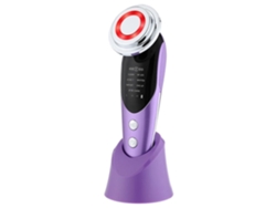 Masajeador facial micro RF 7 en 1 Yunzii para eliminación de arrugas, dispositivo de elevación, vibración EMS, LED, cuidado de la piel, rejuvenecimiento.
