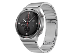 Correa de reloj inteligente para Huawei Watch 4/4 Pro de acero inoxidable con una cuenta (plateada)