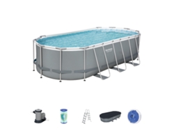 Piscina Tubular BESTWAY 56710 (con Cartucho - 13430 L - 274x122cm)