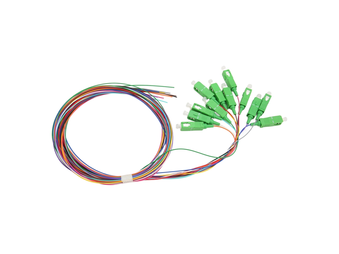 Latiguillo de fibra óptica YHL de 1,5 m, 12 hilos, monomodo, para redes de soldadura.