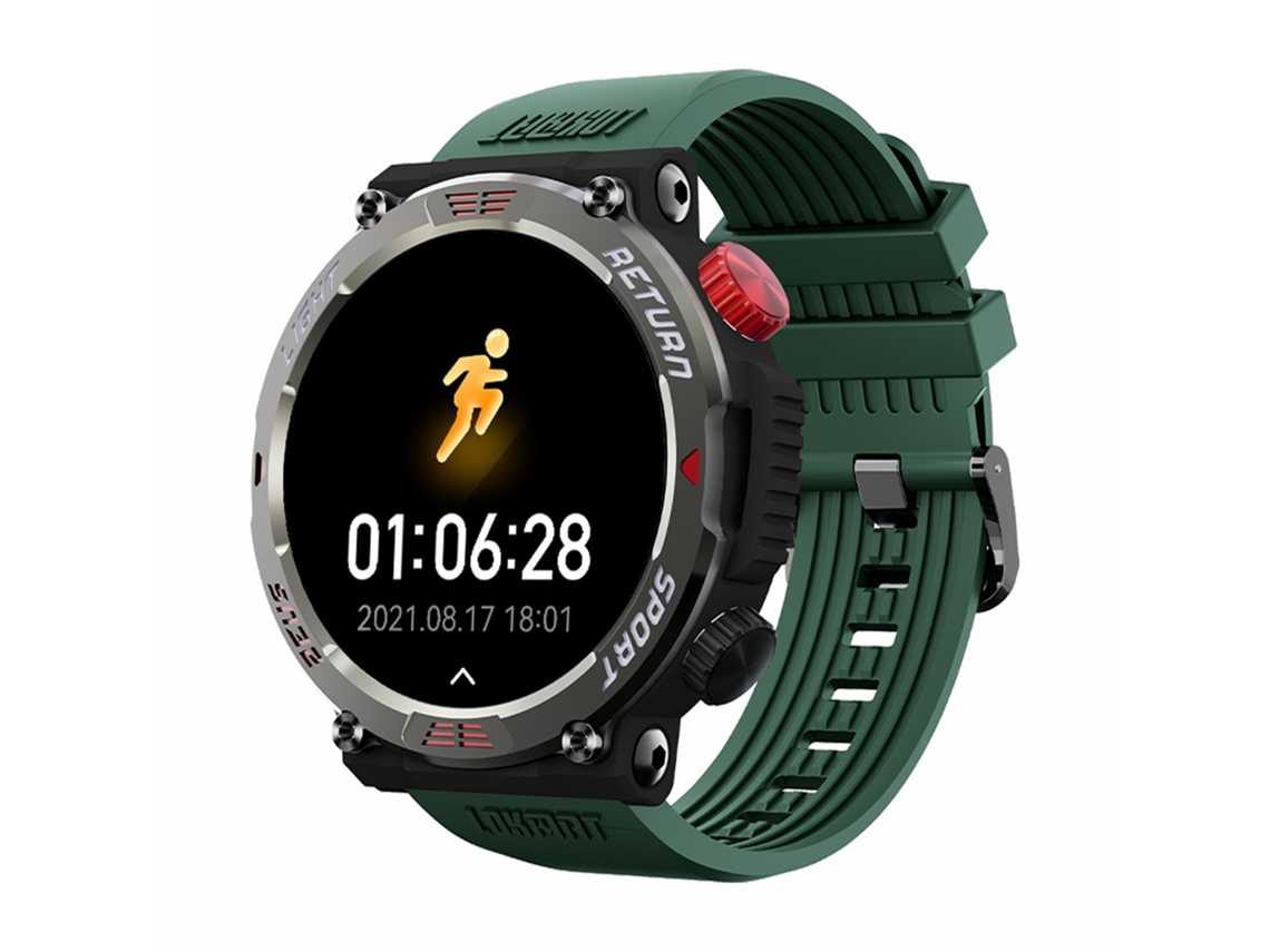 Reloj Inteligente Lokmat Zeus 5 Pro, Monitor De Salud, Rastreador De Actividad, Bluetooth, Resistente Al Agua Ip68.