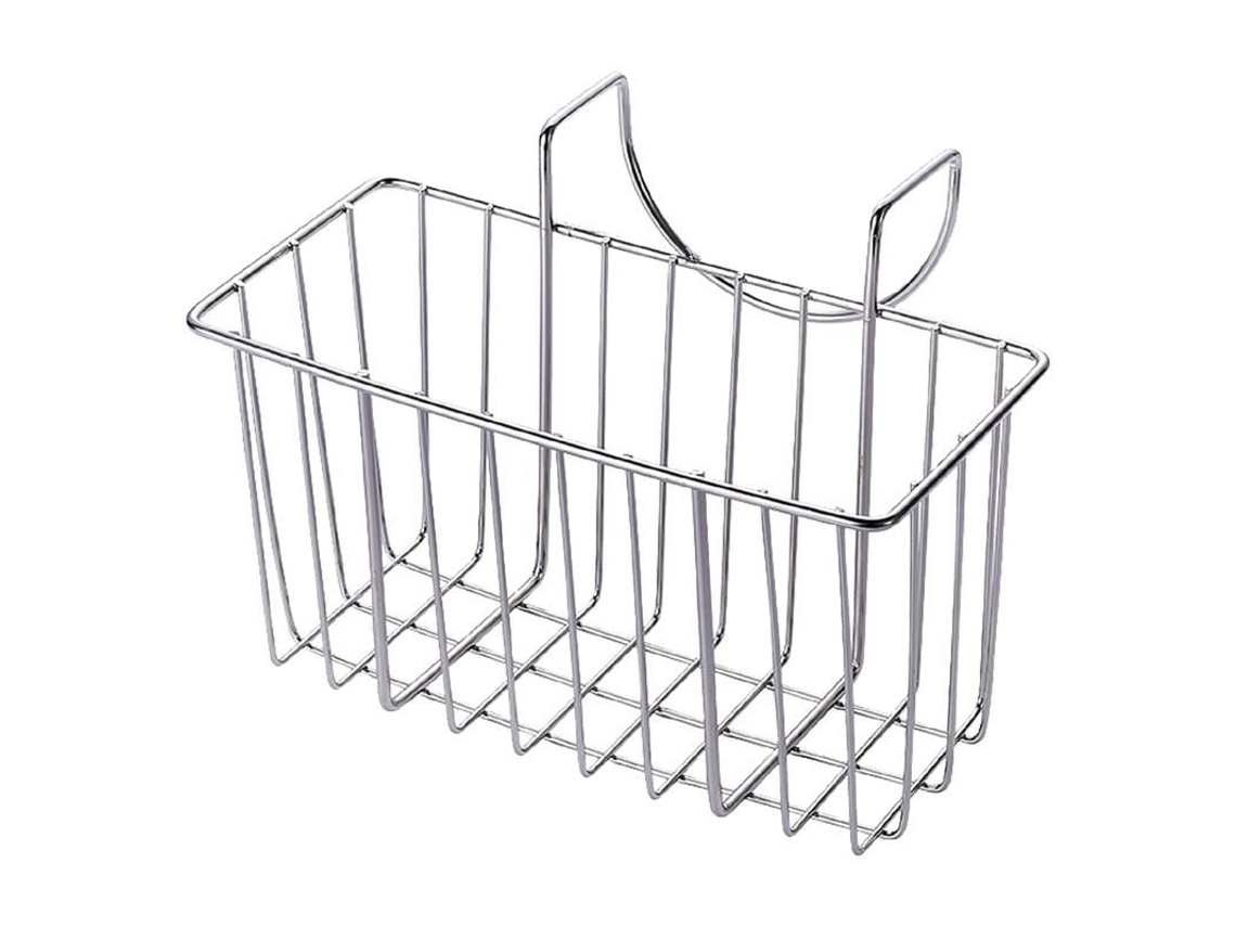 Porta Esponjas De Cocina, Canasta De Fregadero Con Rack Para Cepillos Y Liquido Lavavajillas, Acero Inoxidable 304