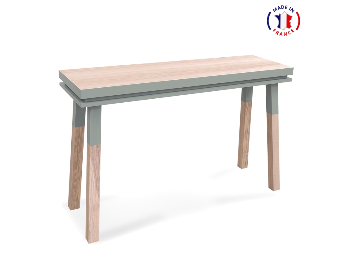Consola Rectangular MON PETIT MEUBLE FRANÇAIS (Blanco Balisson - Madera - 140 x 90 x 45 cm)
