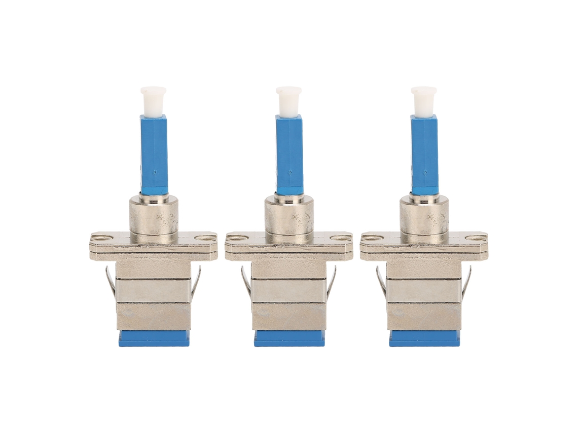 2pcs Adaptador Lc Macho Para Sc Fêmea Alta Precisão Baixa Perda Para Manutenção De Rede Óptica