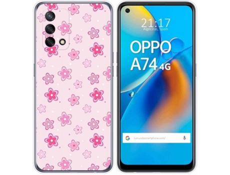 Carcasa Oppo A74 4G TUMUNDOSMARTPHONE Flores