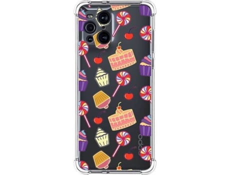 Carcasa Oppo Find X3 Pro 5G TUMUNDOSMARTPHONE Dulces 01 Multicolor