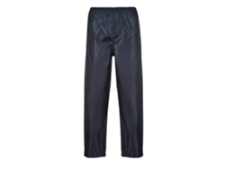 Pantalones De Lluvia Classic Para Hombre Y Mujer Negro / Xxl