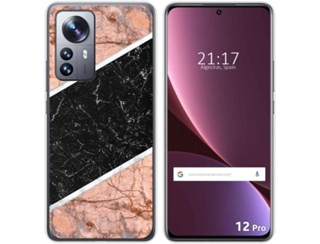 Carcasa para Xiaomi 12 Pro 5G TUMUNDOSMARTPHONE Dibujos Mármol 07 Multicolor