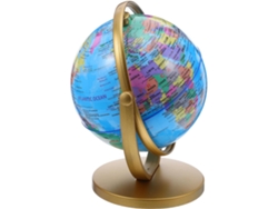 Globo Terráqueo Decorativo De Escritorio En Abs Y Pvc, Mapa Mundial Preciso