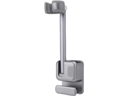 Soporte de pared para secador de pelo, no requiere taladrar, autoadhesivo, con soporte para cable y cepillo. SFUSHOS