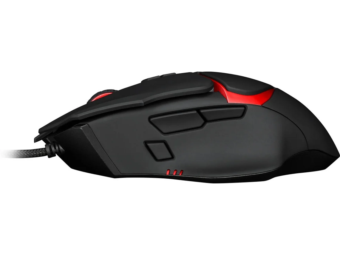 Ratón Gaming NPLAY AIM 1.5 (USB - 3200 DPi - Negro)