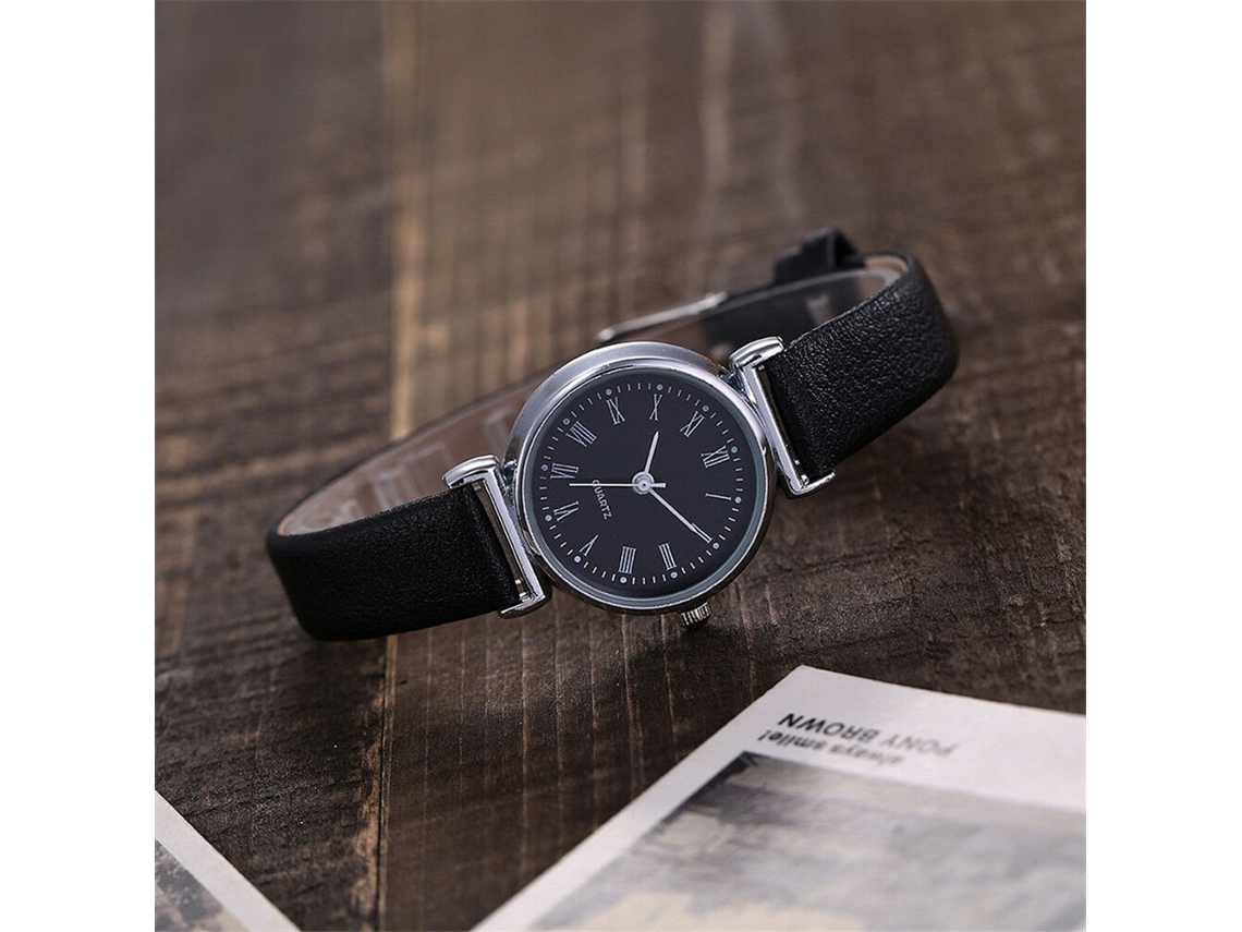 Reloj De Mujer Informal De Madera Con Correa De Arce Única Y Movimiento De Cuarzo Analógico.