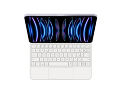 Teclado inalámbrico para iPad Pro 13 2024 España Blanco Ushion (m4)