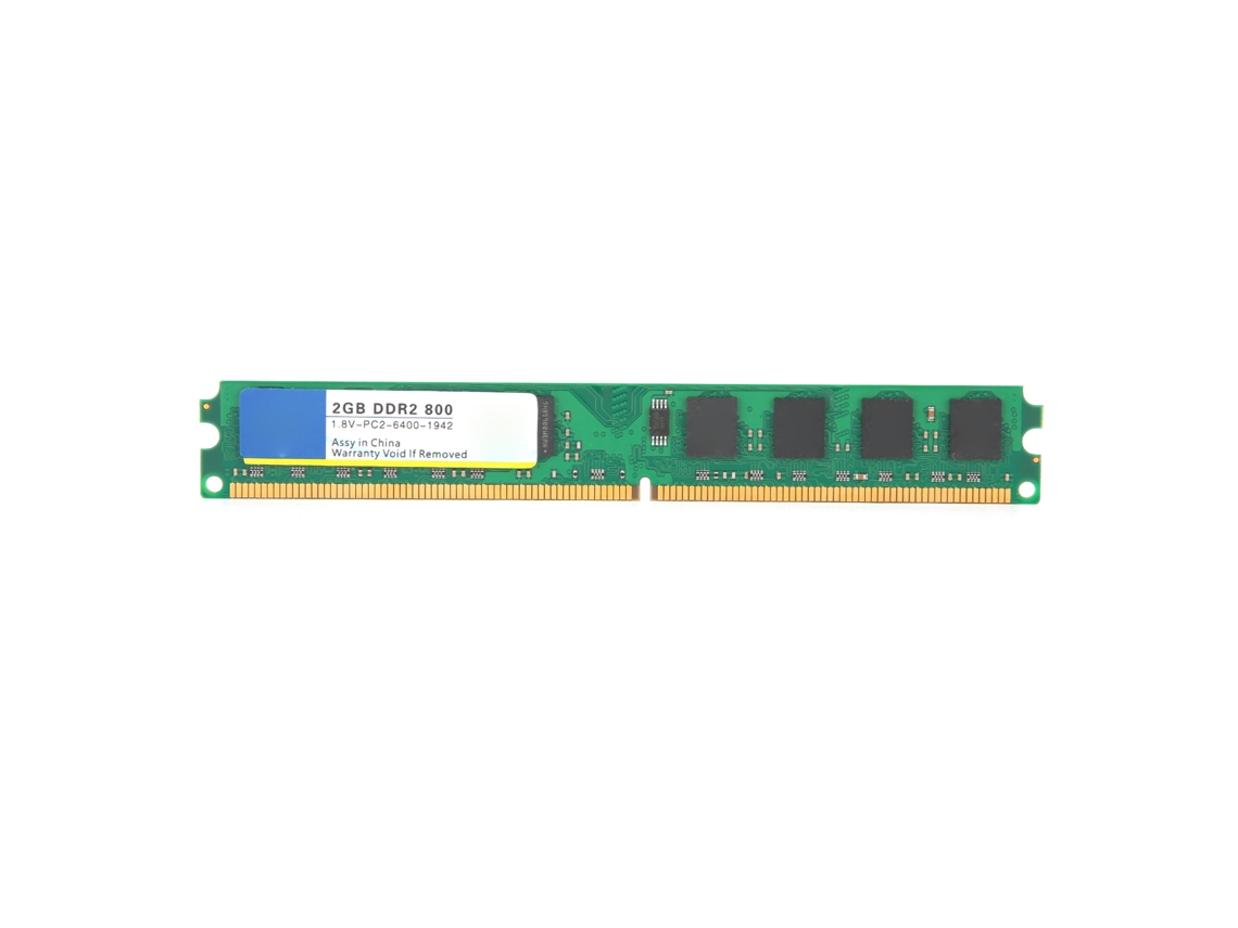 Módulo De Memoria Xiede Desktop Computer Ddr2 2gb 800mhz Pc2‑6400 1.8v Para Amd