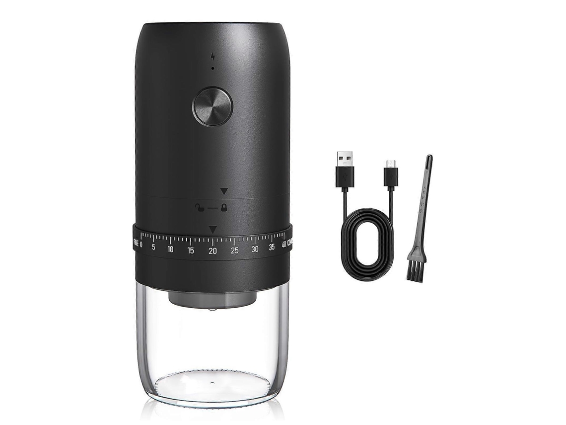Molinillo de café eléctrico práctico, inalámbrico y recargable, ideal para espresso. Rosewell