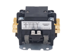 Contactor De Bobina De Cobre De 2 Polos Y 40 A Para Motor De Condensador De Aire Acondicionado Hvac 220 V