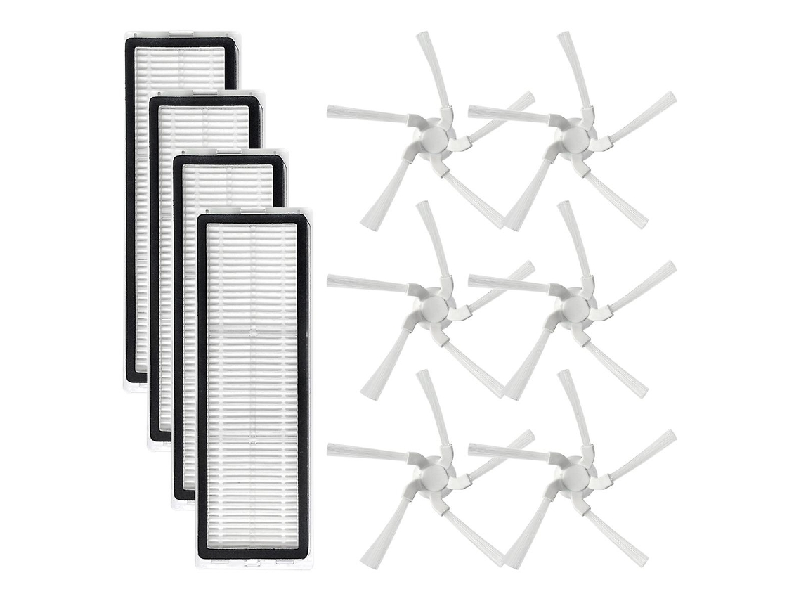 Kit de peças para xiaomi dreame w10 / w10 pro escova lateral com filtro hepa