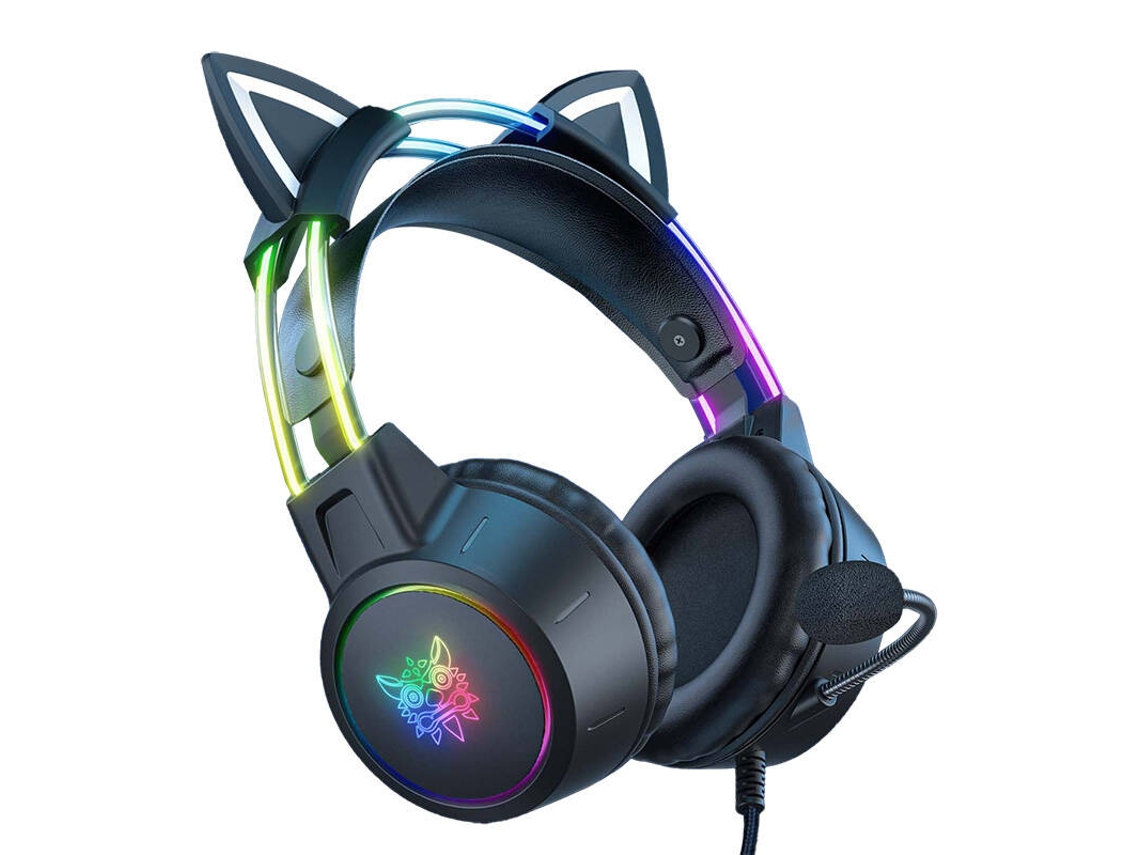 Auriculares Gaming Onikuma X15 Pro Con Orejas De Gato (con Cable)