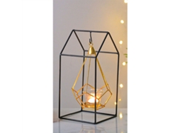Porta-velas De Metal Moderno Decorativo Lanterna Romântica Para Sala Hotel Restaurante