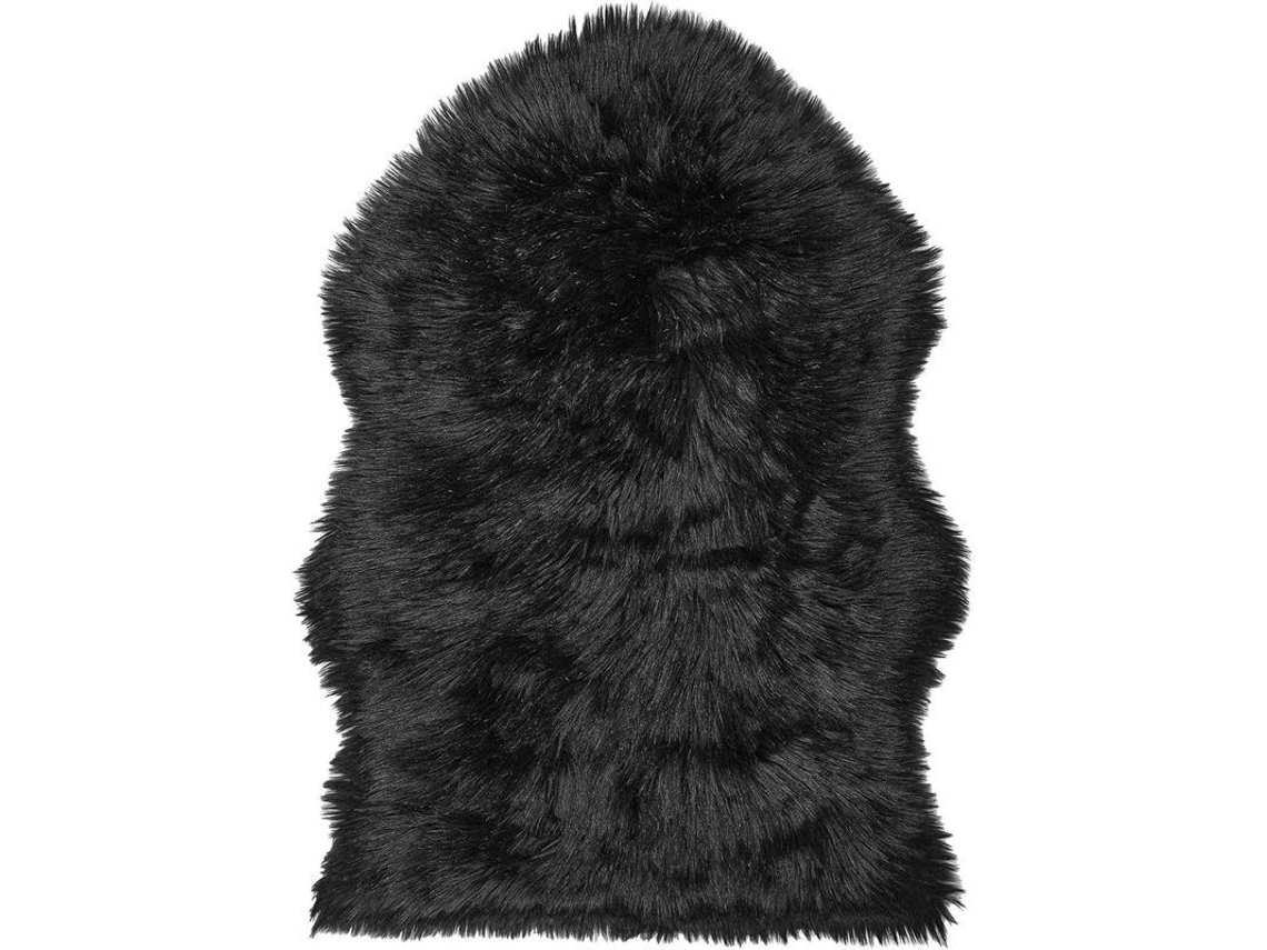 Tapete de Pelúcia Falsa de Ovelha Luxuoso, Tapete Macio e Fluffy para Quarto, Alfombra Suave para Ambientes