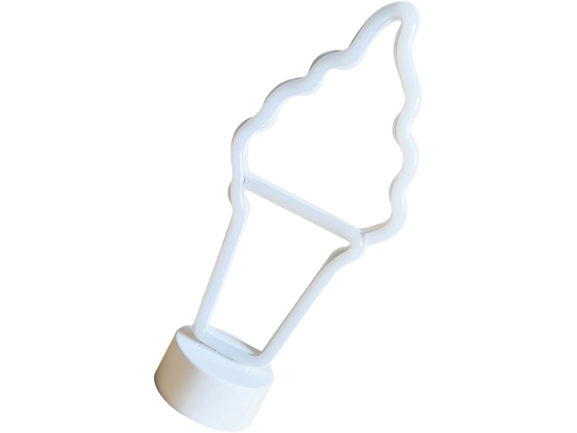 Lámpara De Neón Led Letrero De Neón Para Decoración De Pared De Helados Mesita De Noche