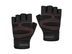 MEOIRUERY Guantes de Fitness, Guantes de Medio Dedo para Hombre y Mujer, Equipo de Ejercicio para Pesas