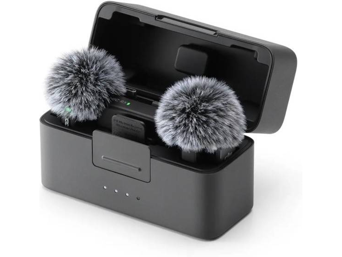 Micrófono de Solapa DJI Mic Mini Bluetooth (2TX + 1RX + Estuche de