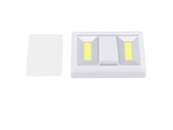 JILLIOPER Luz Nocturna Magnética COB sin Cable con Batería, Lámparas Mini para Armario de Cocina