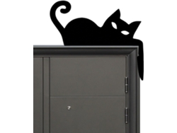 Decoración Puertas Adorno Decorativo Madera Pared Gatos Halloween Ideal Salas Estar Hogares Apartamentos Arte