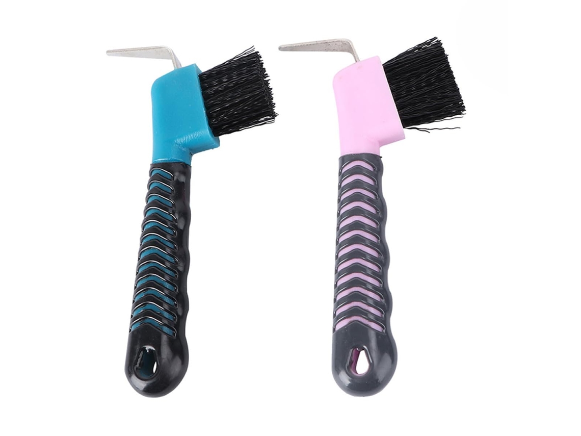 Juego De 2 Cepillos De Limpieza Para Zuecos De Caballo